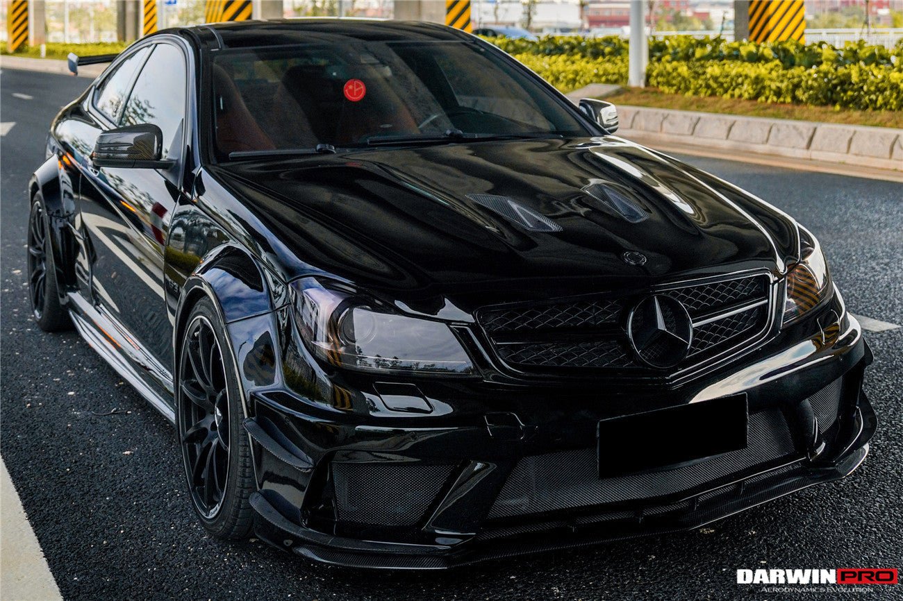 2012 - 2014 Mercedes Benz W204 C Class Coupe BKSS Style Wide Full Body Kit
