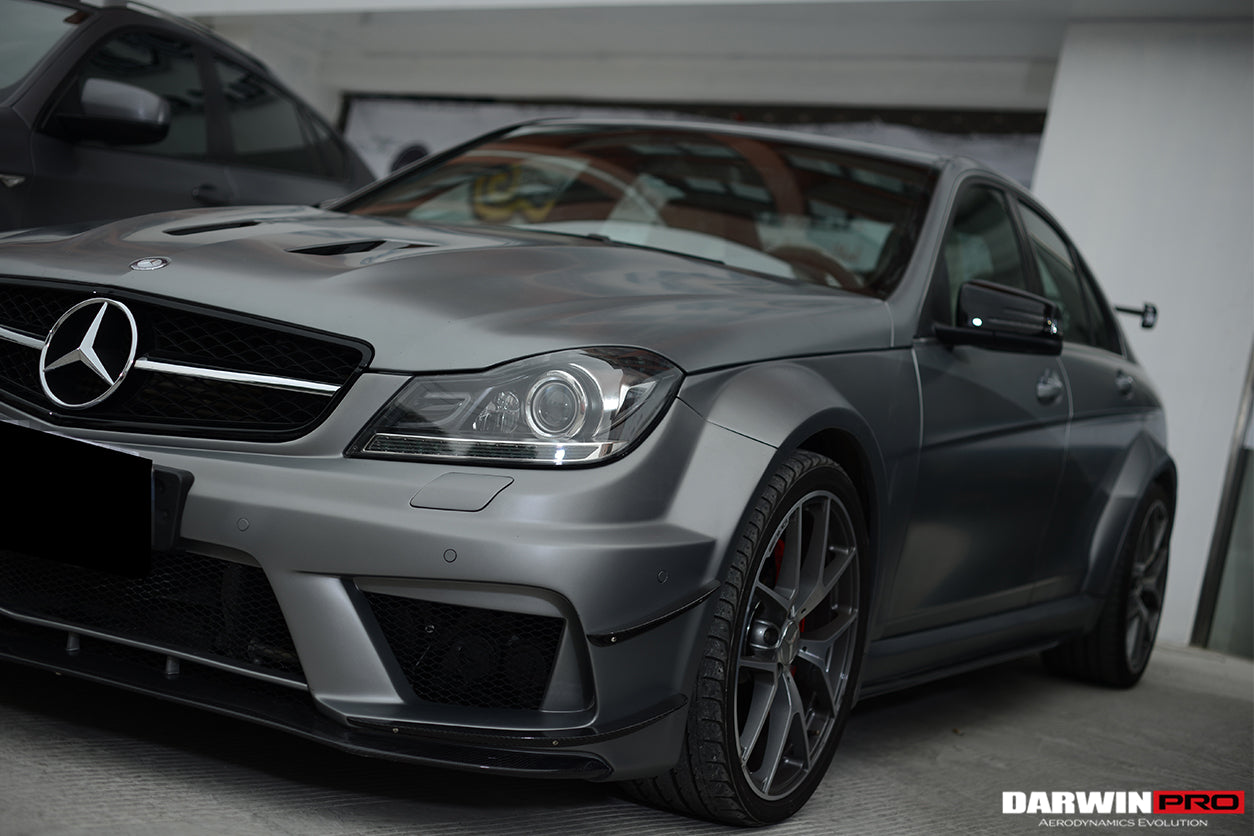 2012 - 2014 Mercedes Benz W204 C Class Sedan BKSS Style Wide Full Body Kit