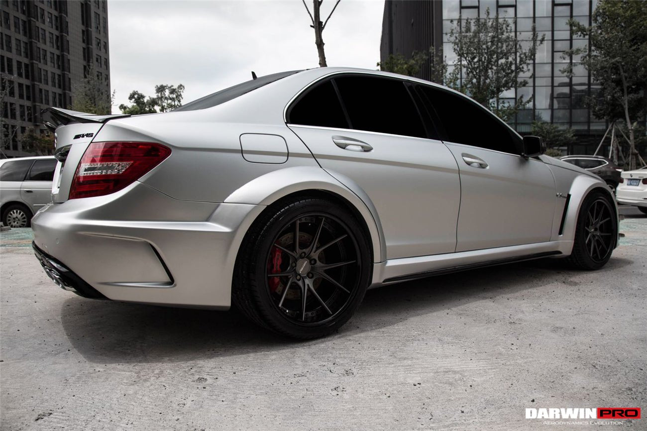 2012 - 2014 Mercedes Benz W204 C Class Sedan BKSS Style Wide Full Body Kit