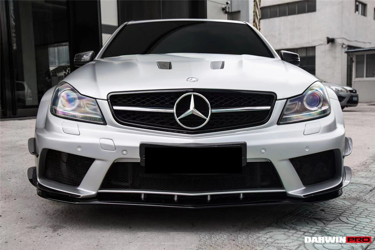 2012 - 2014 Mercedes Benz W204 C Class Sedan BKSS Style Wide Full Body Kit