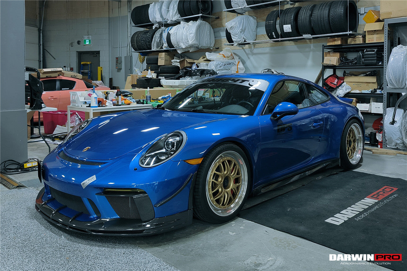 2017 - 2019 Porsche 911 991.2 GT3 Only BKSS Style Carbon Fiber Full Body Soft Kit