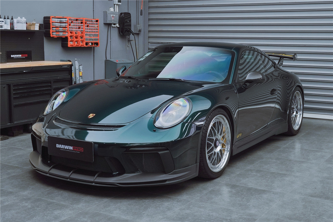 2017 - 2019 Porsche 911 991.2 GT3 Only BKSS Style Carbon Fiber Full Body Soft Kit