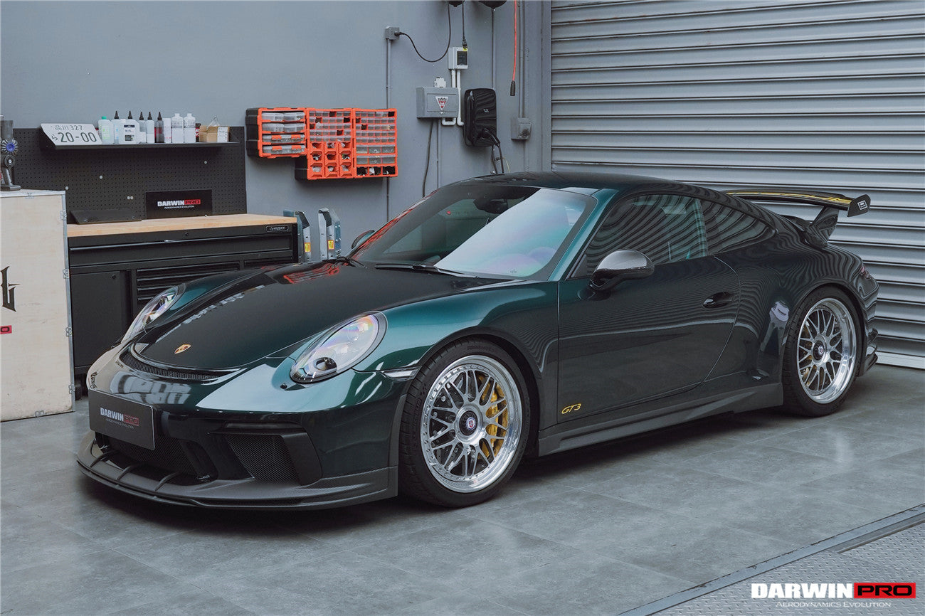 2017 - 2019 Porsche 911 991.2 GT3 Only BKSS Style Carbon Fiber Side Skirts