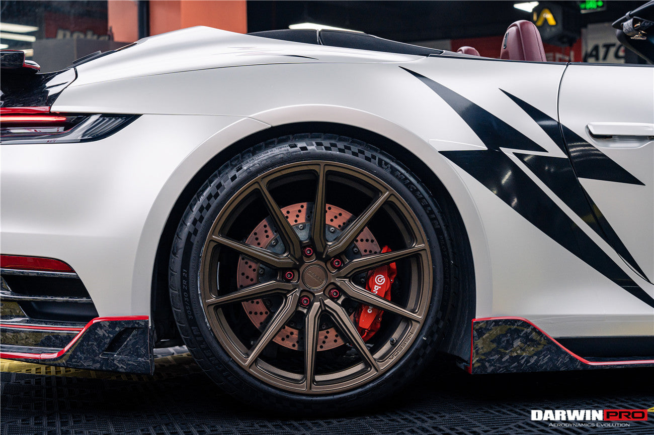 2019 - 2023 Porsche 911 992 Carrera S & 4 & 4S & Targa & Cabriolet BKSS Style Rear Lip