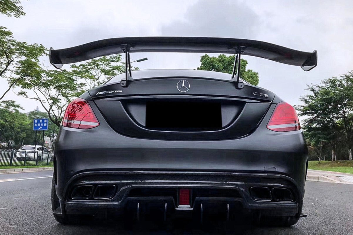 2015 - 2021 Mercedes Benz W205 C63 & S AMG Sedan IMP Performance Partial Carbon Fiber Full Body Kit