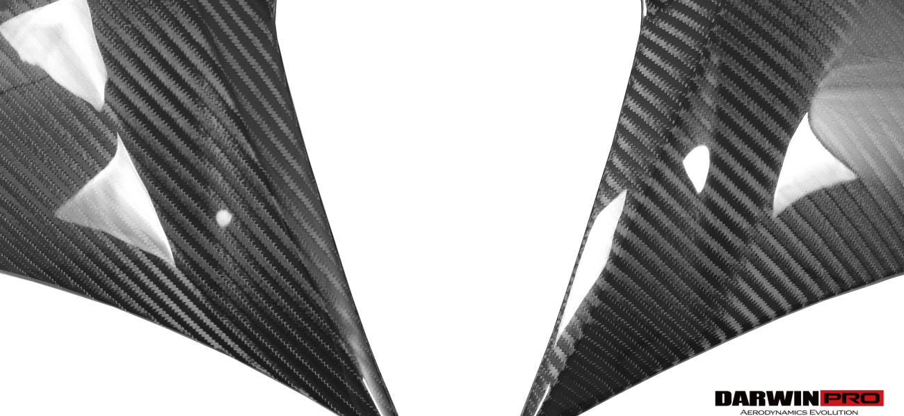 Lamborghini Urus IMP Style Carbon Fiber Front Bumper Side Vent Covers No ACC 2018-2022