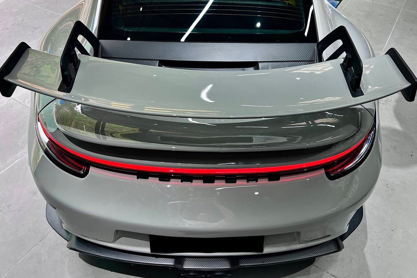 Porsche 911 992.2 Carrera S 4 4S GT3 Style Carbon Fiber Trunk Spoiler Wing 2024-Up