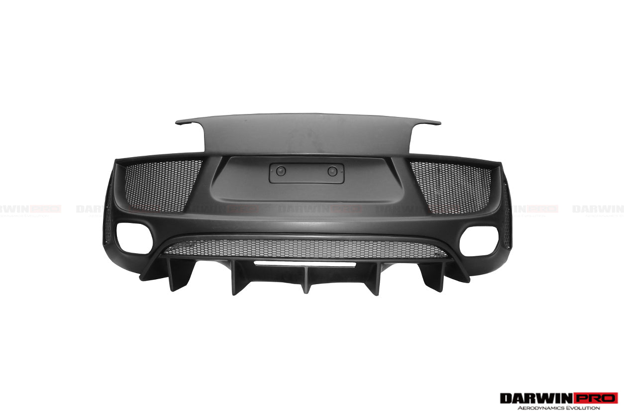Audi R8 Coupe Spyder DPGT Style Rear Bumper with Exhaust Tips 2006-2015