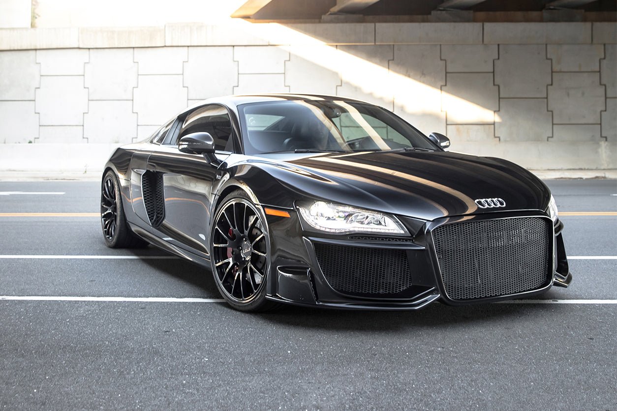 Audi R8 Coupe Spyder Carbon Fiber Side Blades 2009-2015
