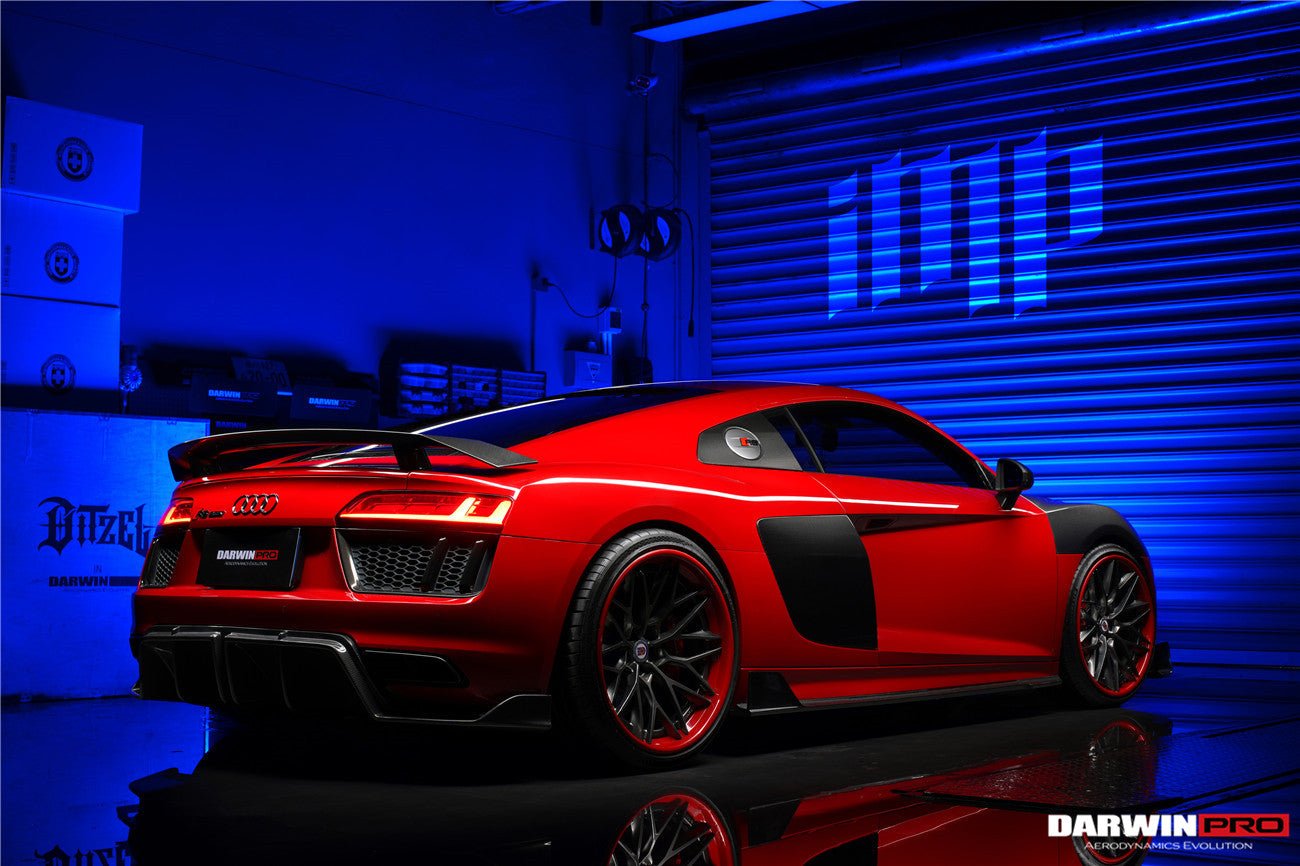 Audi R8 Gen 2 Coupe / Spyder IMPII Carbon Fiber Side Door Panel Blades 2016-2025