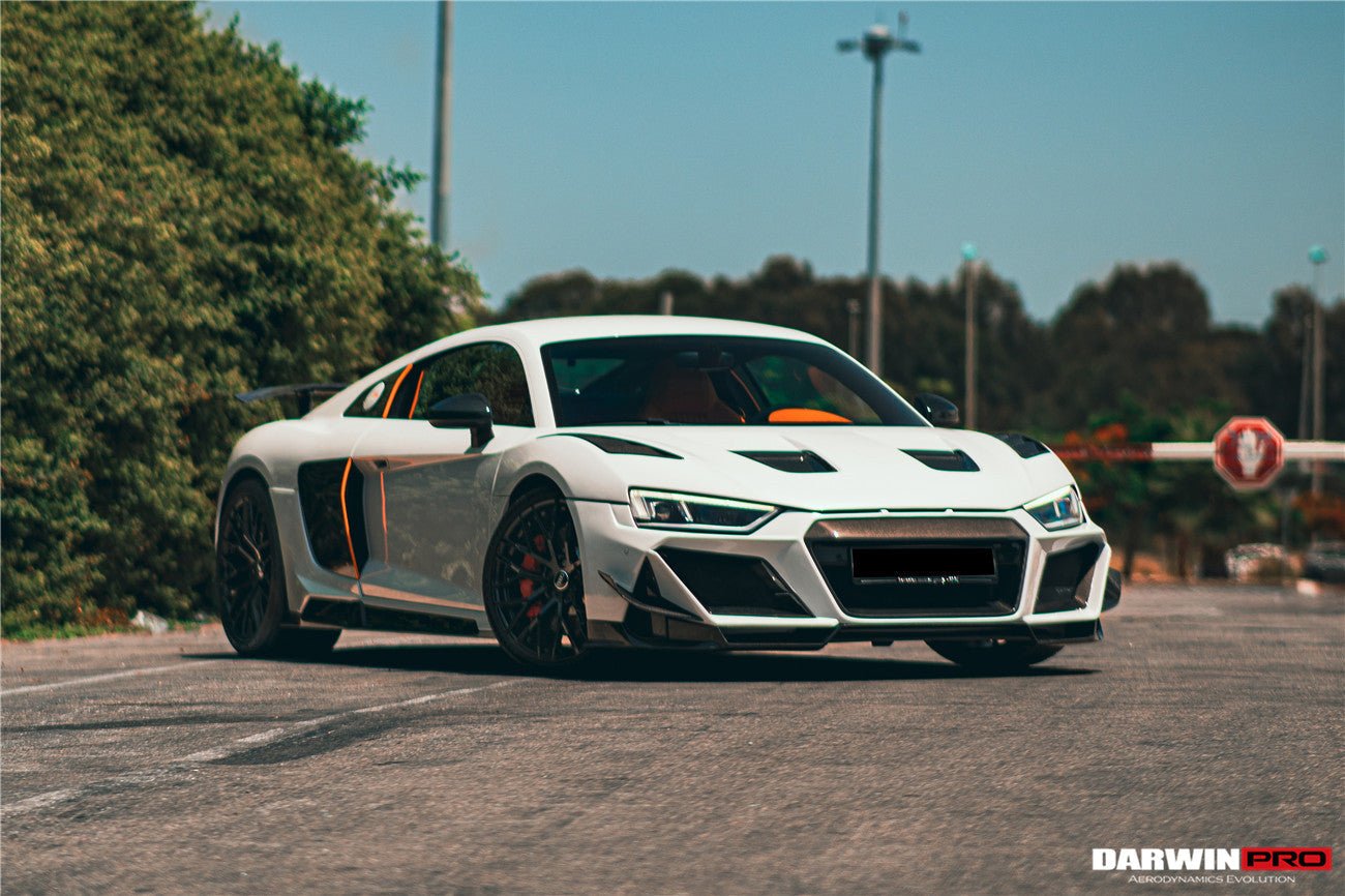 Audi R8 Gen 2 Coupe / Spyder IMPII Partial Carbon Fiber Front Bumper 2016-2025