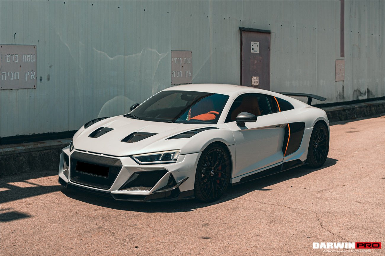 Audi R8 Gen 2 Coupe / Spyder IMPII Partial Carbon Fiber Front Bumper 2016-2025