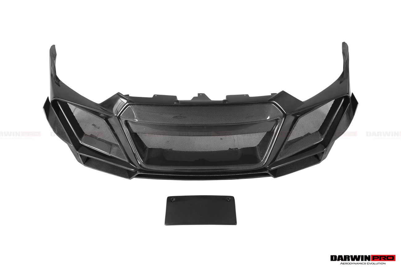 Audi R8 Gen 2 Coupe / Spyder IMPII Partial Carbon Fiber Front Bumper 2016-2025