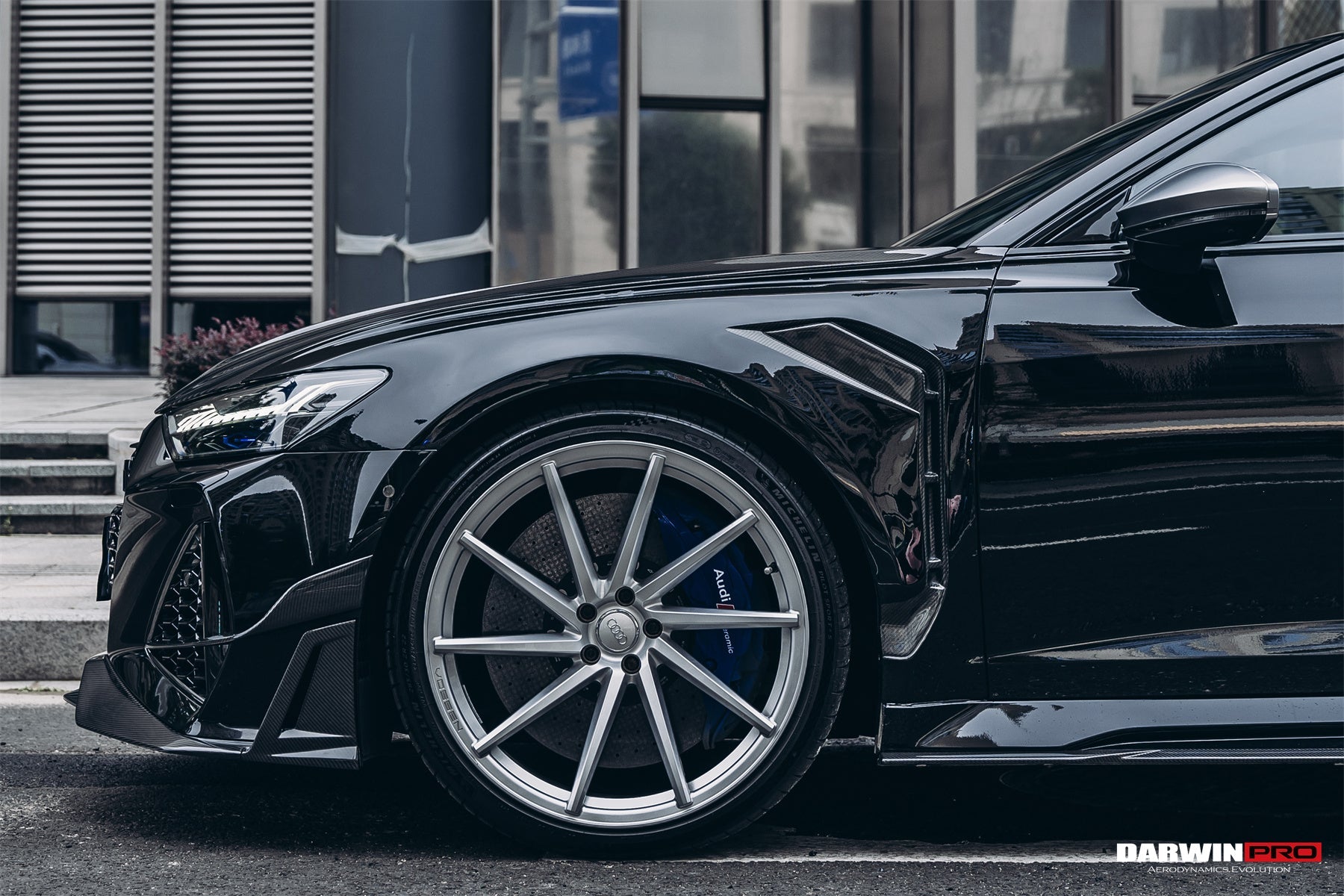 2019 - 2025 Audi RS6 Avant C8 & RS7 C8 Quattro IMP Performance Front Bumper Canards