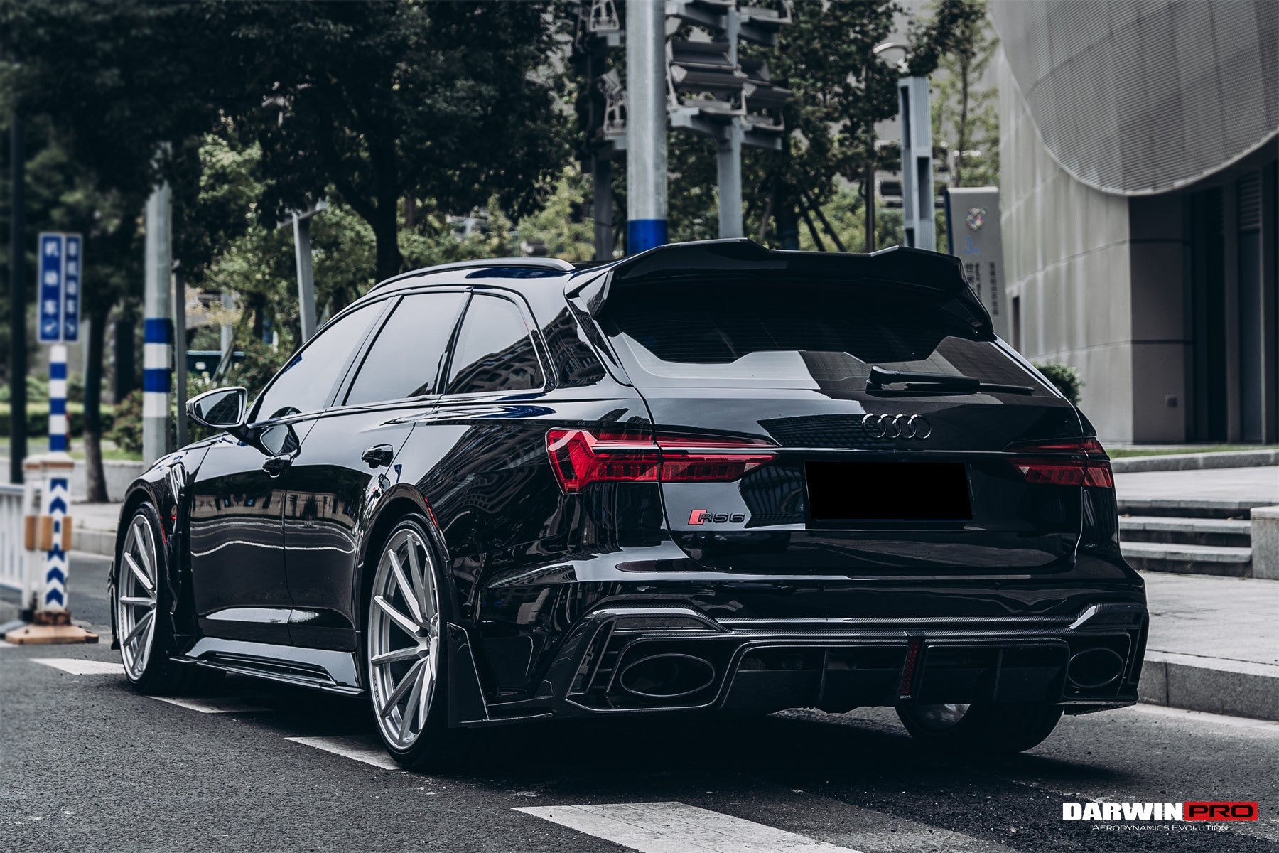 2019 - 2025 Audi RS6 Avant C8 & RS7 C8 Quattro IMP Performance Ver.2 Rear Diffuser