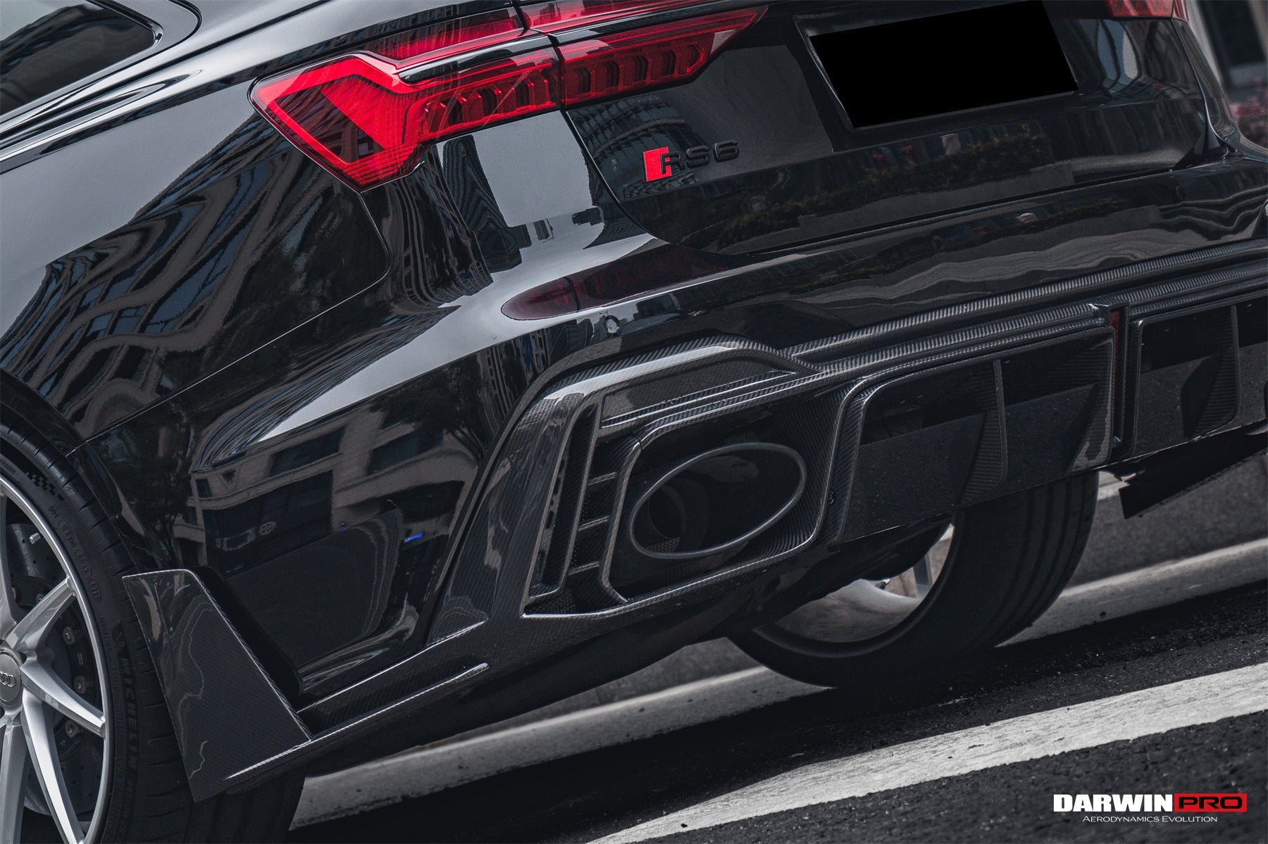 2019 - 2025 Audi RS6 Avant C8 & RS7 C8 Quattro IMP Performance Ver.2 Rear Diffuser