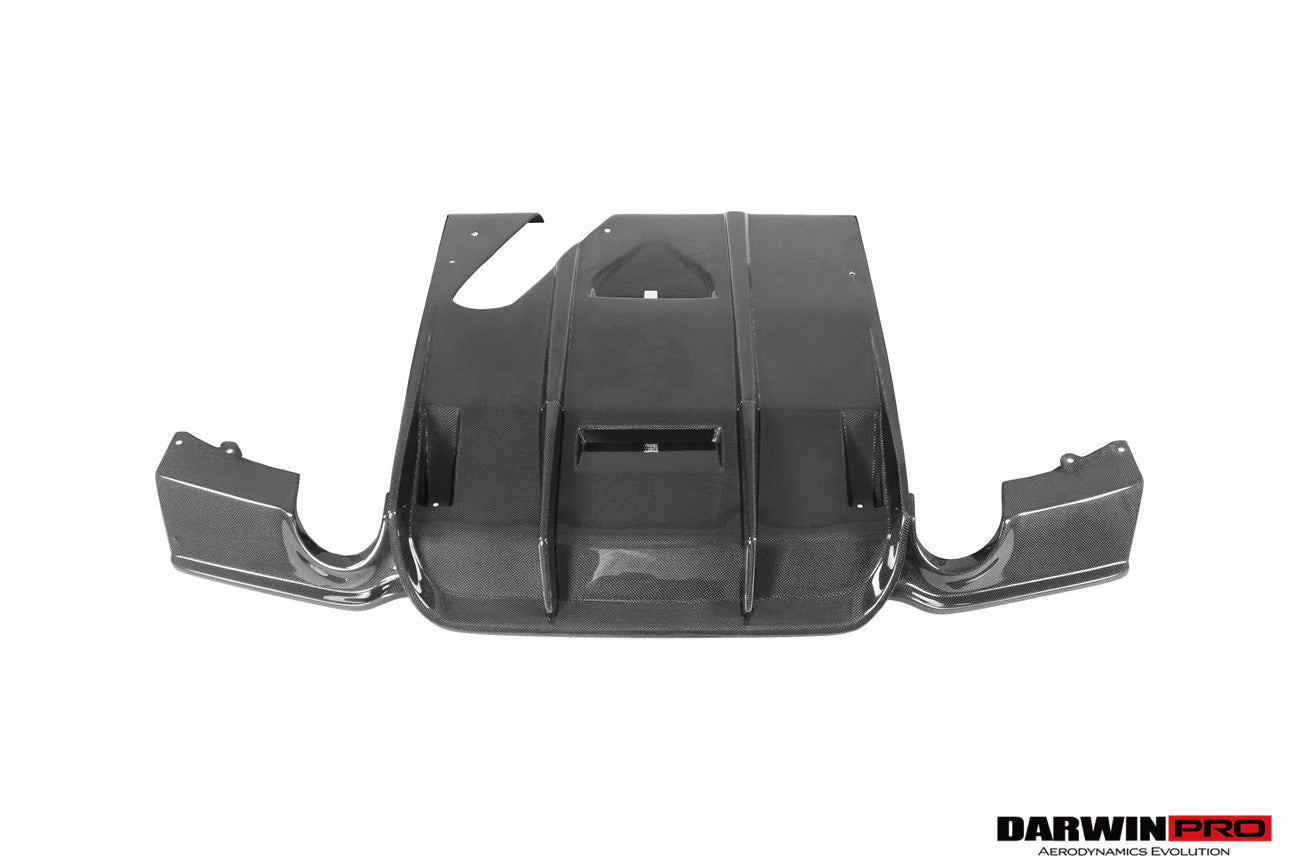 2013-2019 BMW 3 Series F30 F35 M-Tech GV Style Carbon Fiber Rear Lip