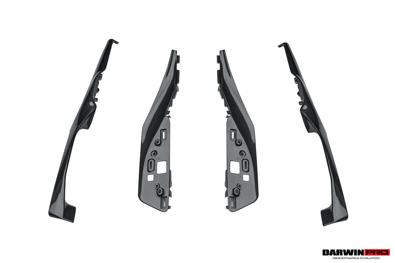 Ferrari 296 GTB / GTS F171 OE Style Dry Carbon Fiber Center Control Surround Panel Front End 2022-2026