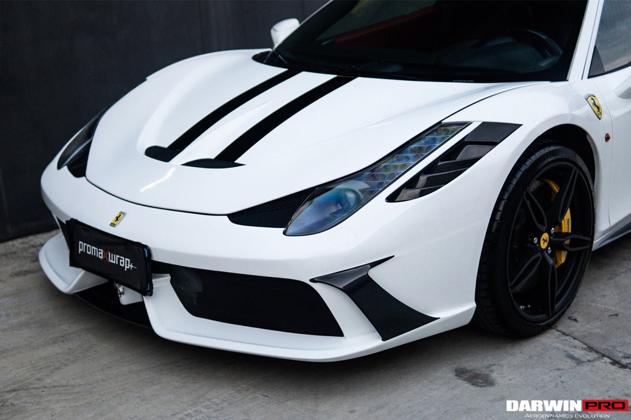 2010-2015 Ferrari 458 Coupe  Spider Speciale Style Hood - DarwinPRO Aerodynamics