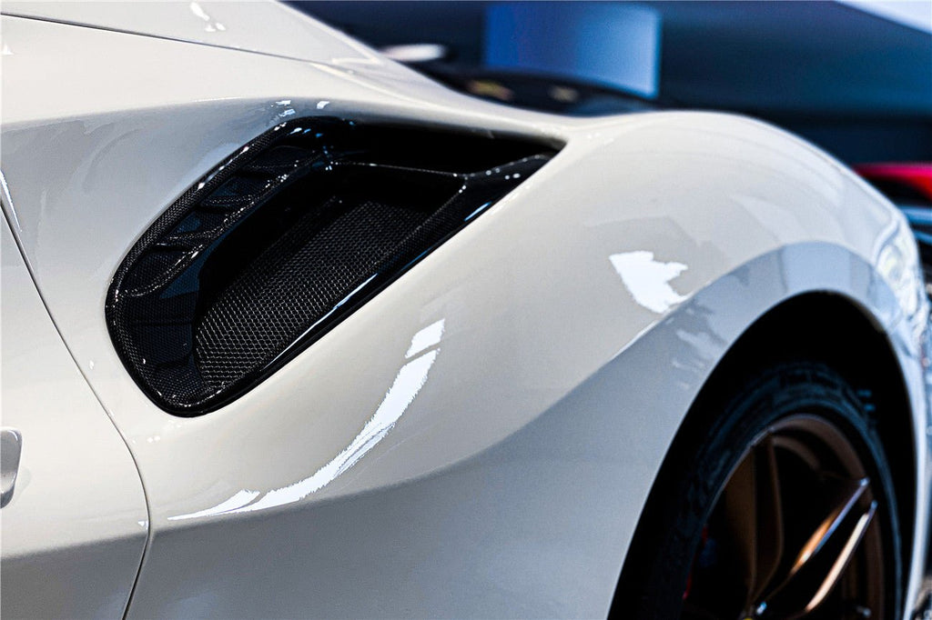 2015-2020 Ferrari 488 GTB | Spider Pista Style Carbon Fiber