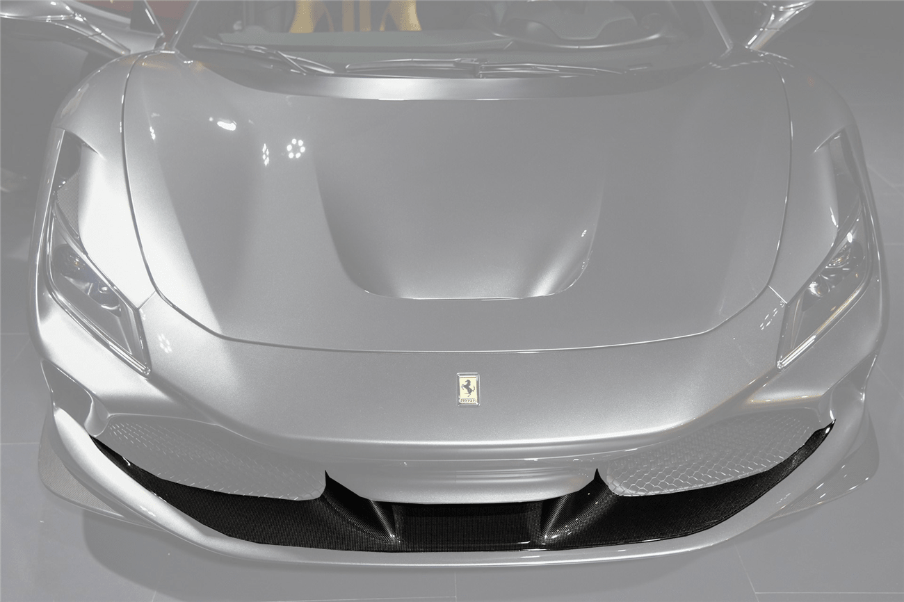Ferrari F8 OE Style Autoclave Carbon Fiber Front Lip Splitter 2019-2024