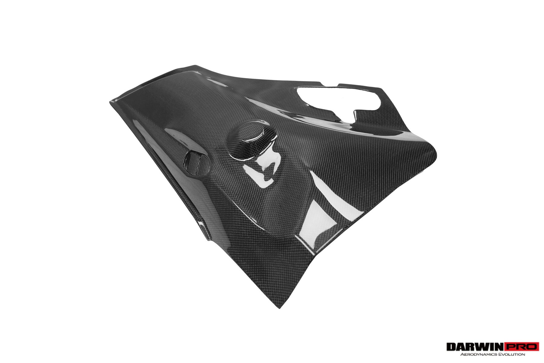 2023 - 2025 Ferrari Purosangue FUV Type F175 OEM Style Dry Carbon Fiber Inner Engine Cover (2PCS)