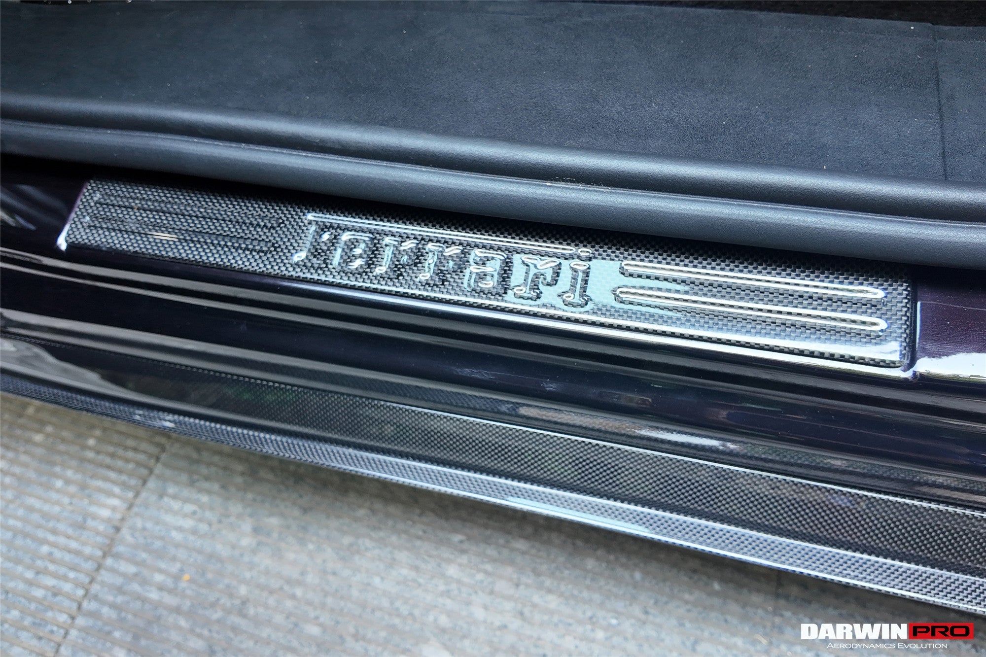 Ferrari Purosangue F175 OEM Style Autoclave Carbon Fiber Door Sills 2023-Up