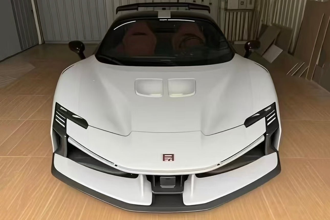 Ferrari SF90 Stradale SF90XX Style Autoclave Carbon Fiber Full Body Kit 2020-Up