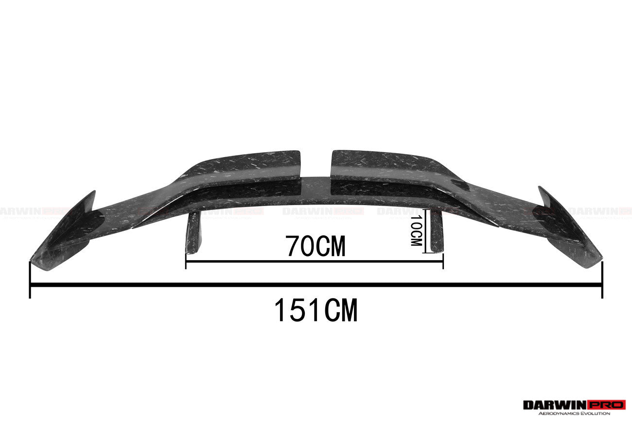 2021-UP BMW M3 G80 G20 BKSSII Style Carbon Fiber Trunk Spoiler