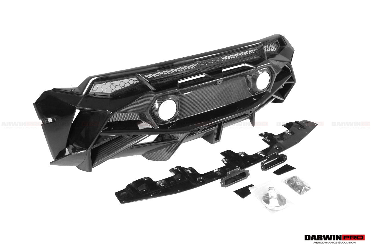 2019 - 2025 Lamborghini Huracan EVO & Tecnica BKSSII Style Rear Bumper