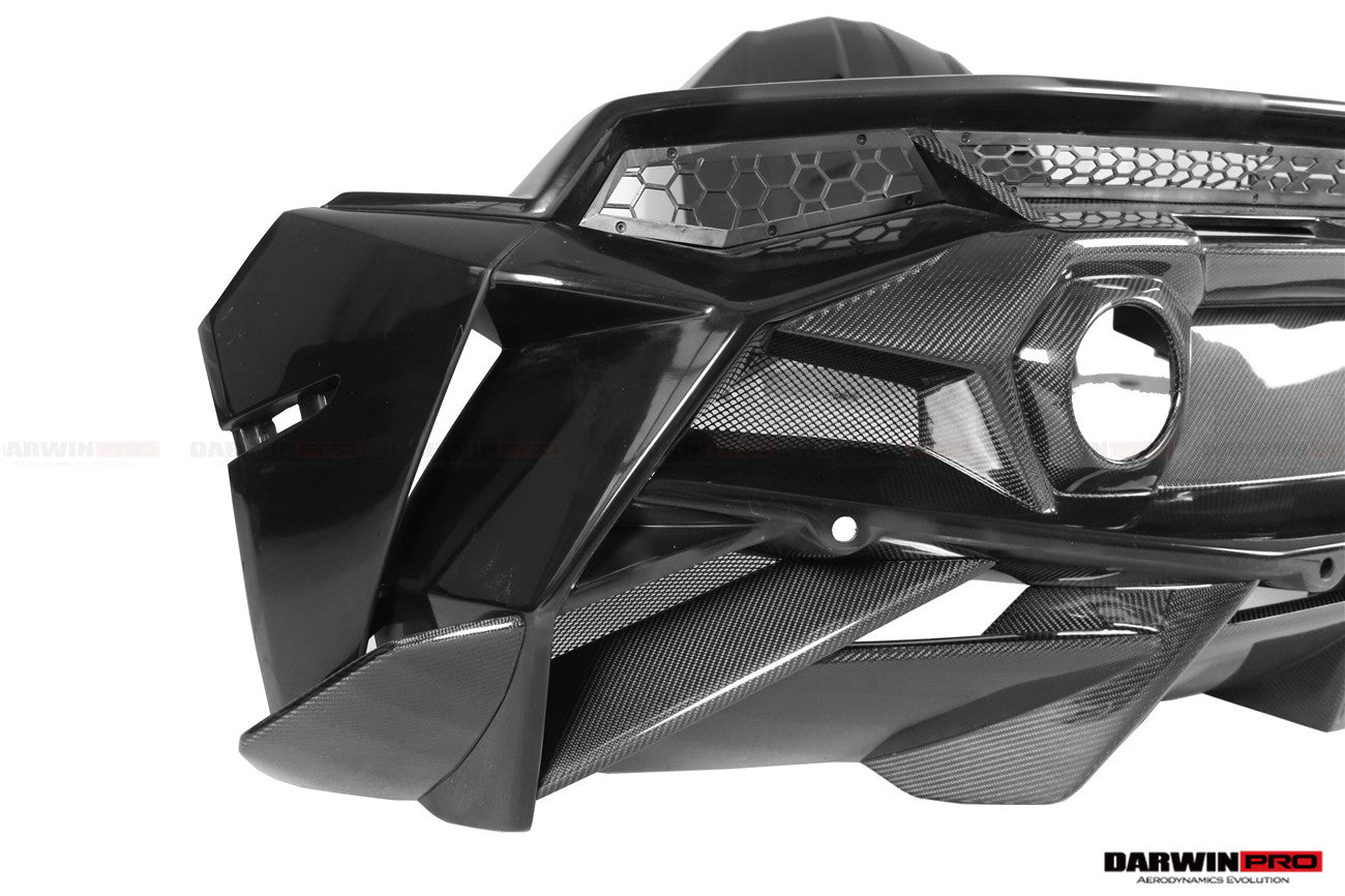 2019 - 2025 Lamborghini Huracan EVO & Tecnica BKSSII Style Rear Bumper