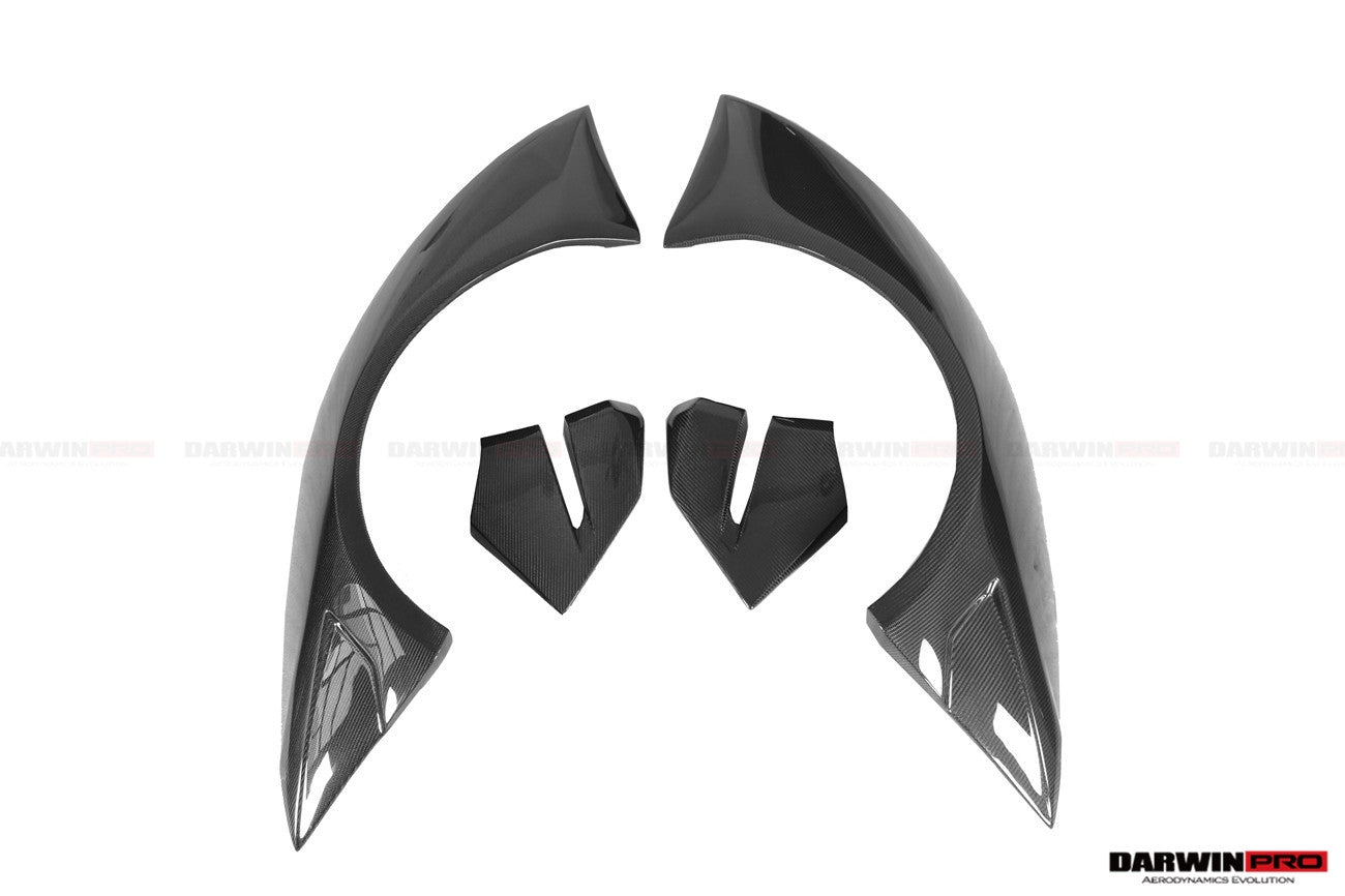 2015 - 2023 Lamborghini Huracan LP610 & LP580 & EVO Coupe Only BKSSII Style Rear Wide Fender Flare