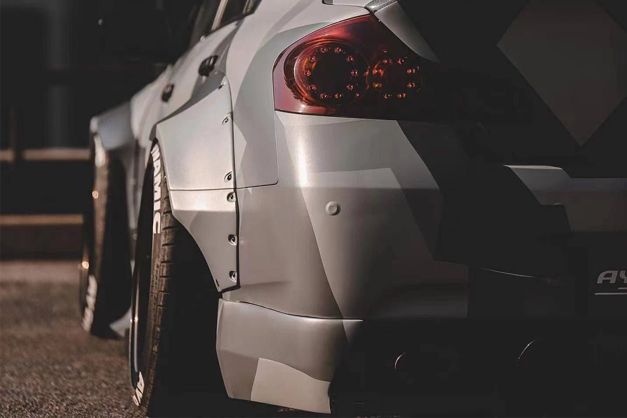 Infiniti G25 / G37 Sedan BKSS Style Wide Fender Flares 2010-2013