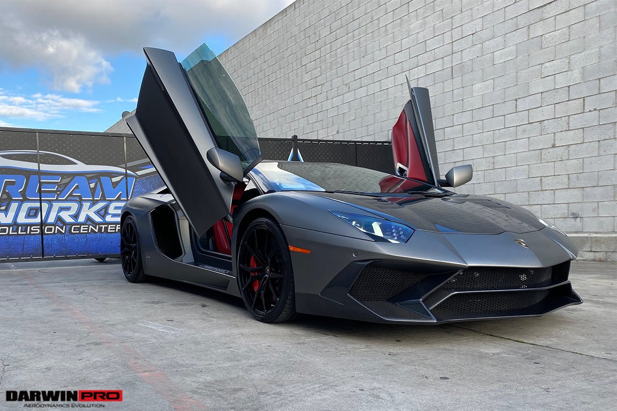 2011-2021 Lamborghini Aventador LP700 LP740 Coupe Roadster BKSS Style Hood - DarwinPRO Aerodynamics