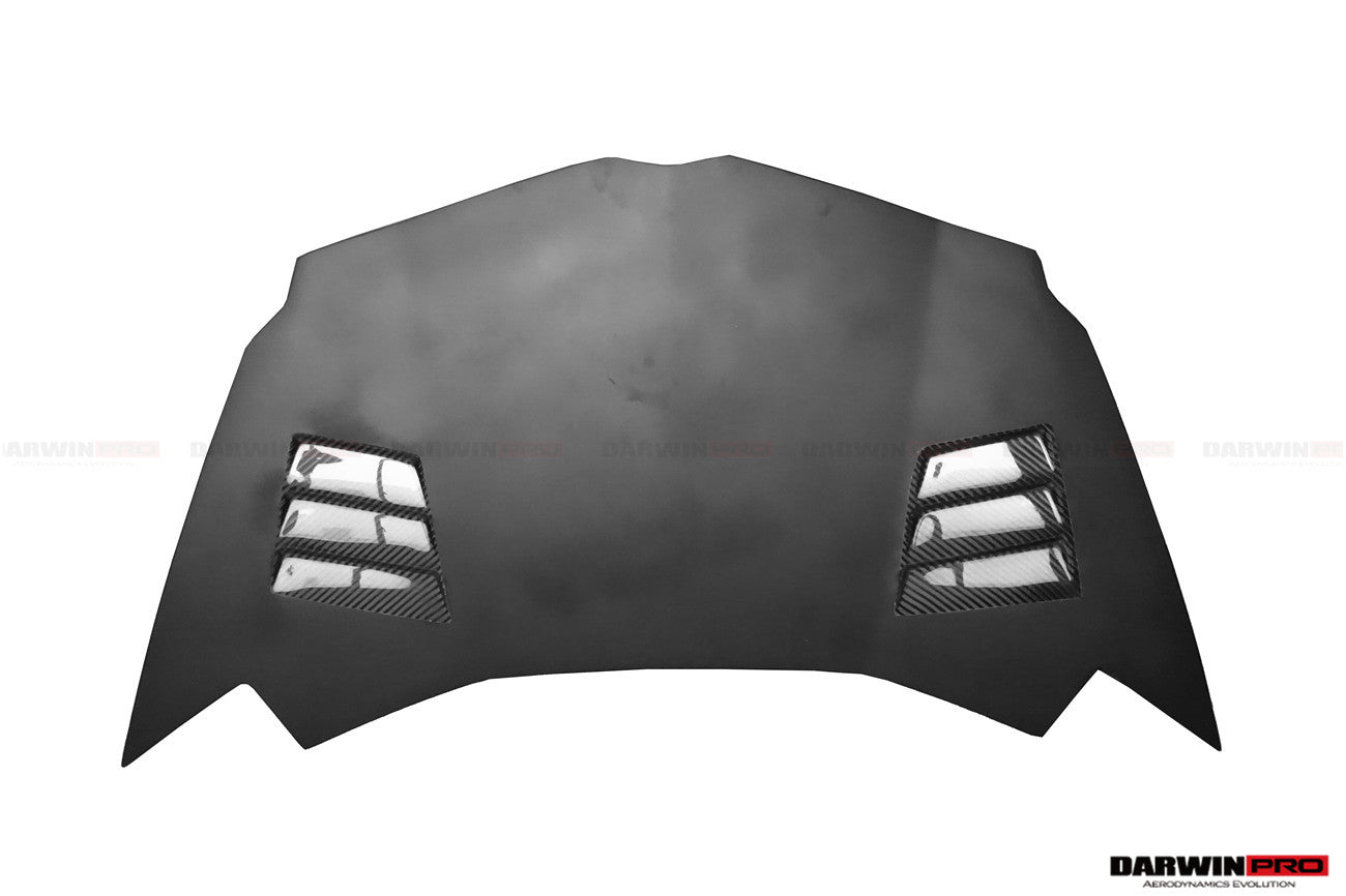 Lamborghini Aventador LP700 LP740 Coupe Roadster BKSS Style Carbon Fiber Hood 2011-2021