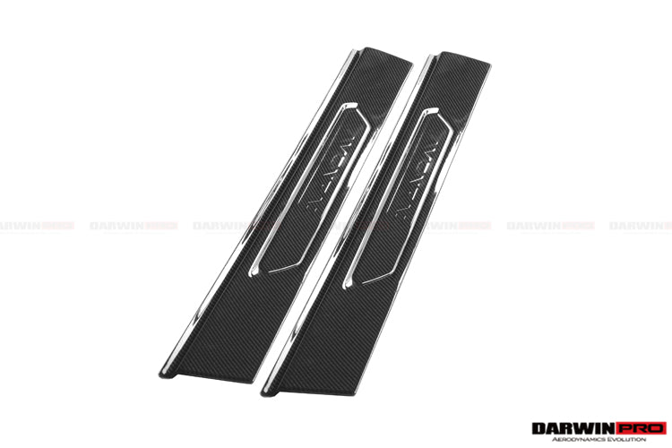 Lamborghini Aventador LP700 Coupe Carbon Fiber Door Sill Plate Caps 2011-2016