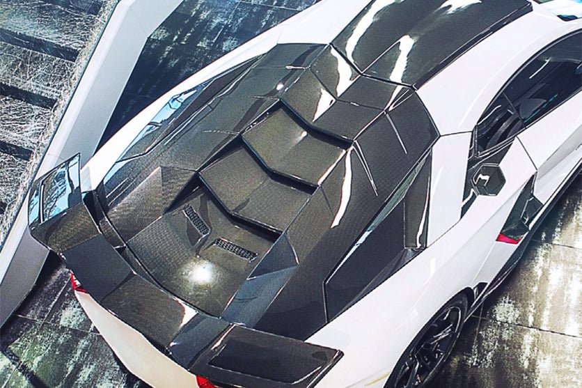 Lamborghini Aventador LP700 Coupe Carbon Fiber Gas Cap Replacement 2011-2016
