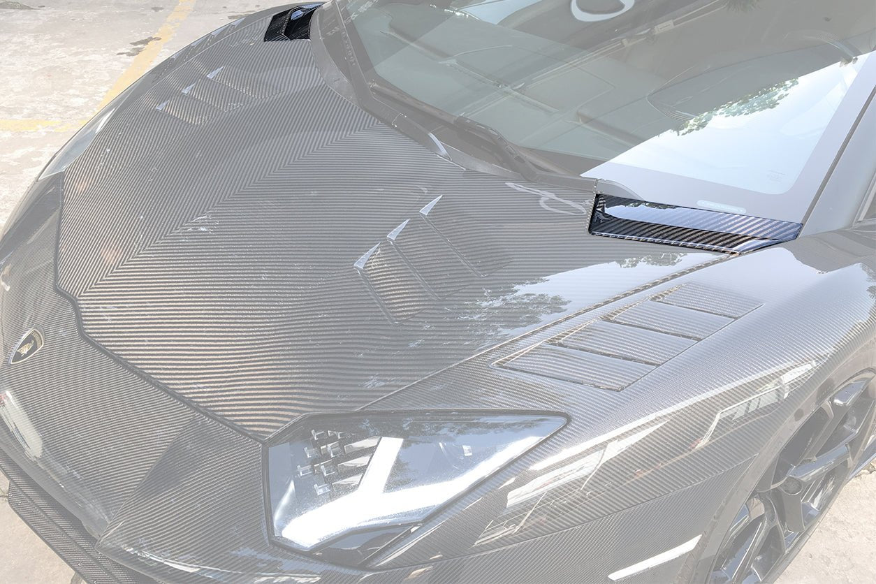 Lamborghini Aventador LB834 Carbon Fiber Hood Vents 2011-2021