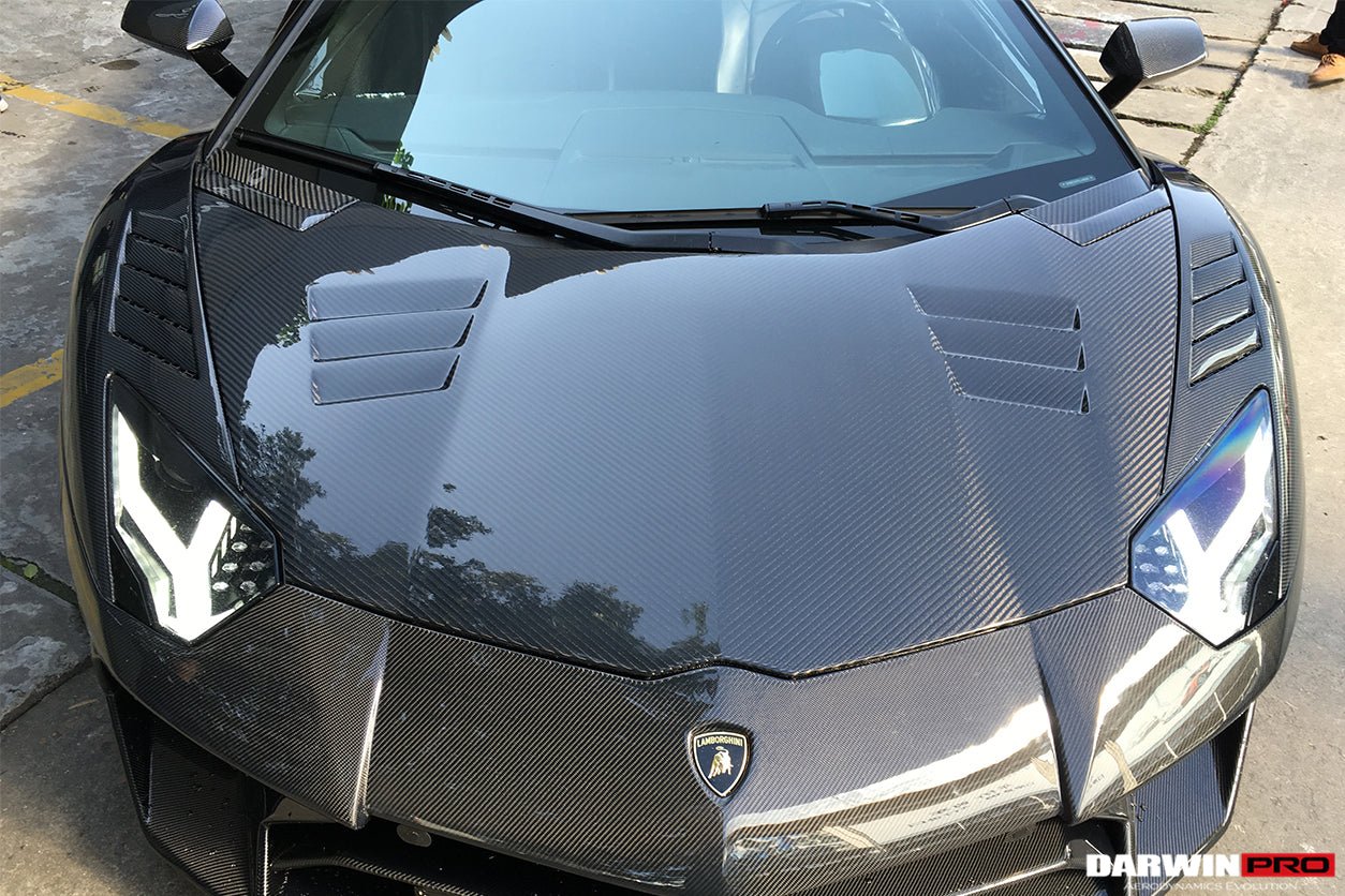 Lamborghini Aventador LB834 Carbon Fiber Hood Vents 2011-2021