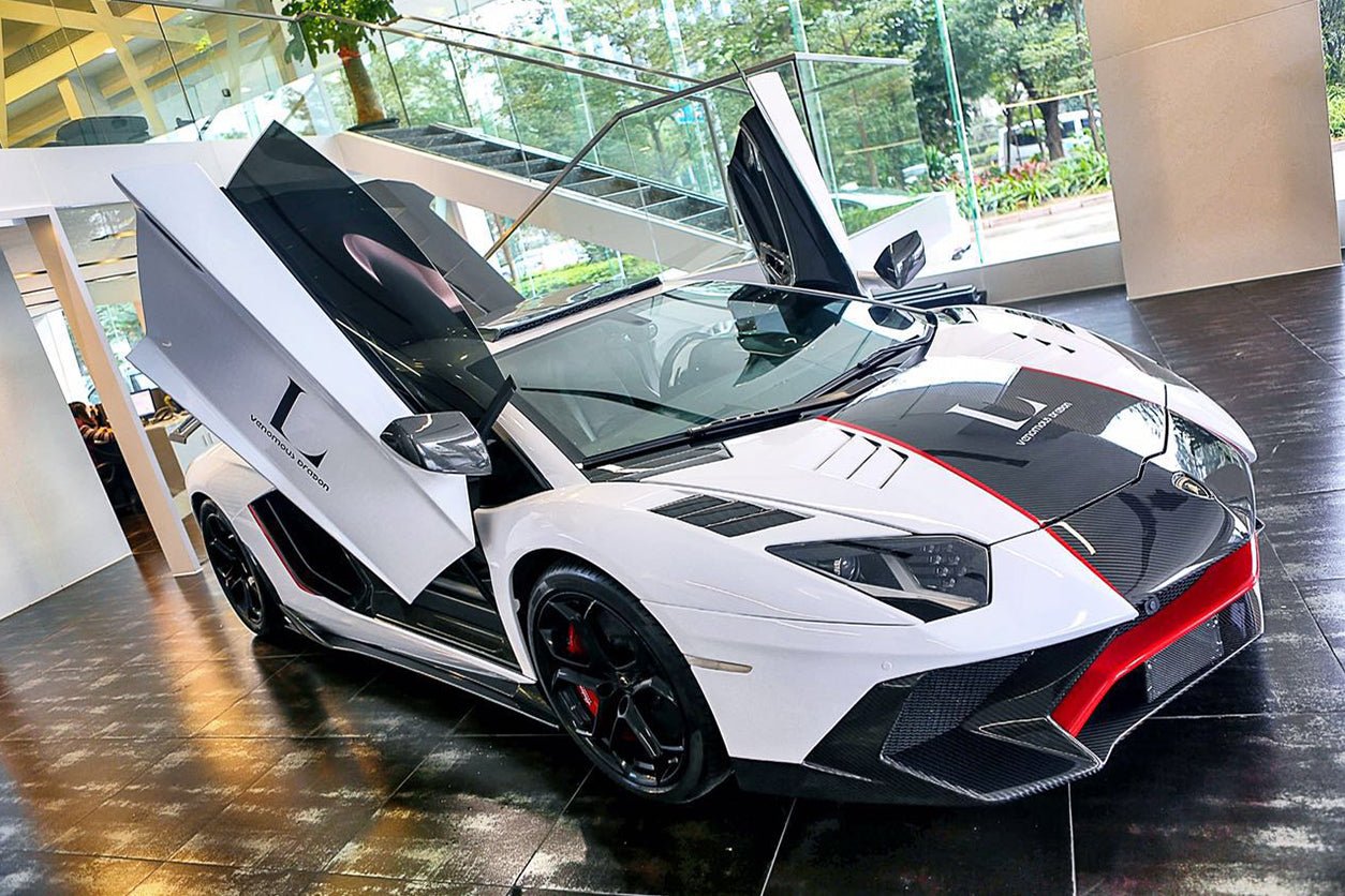Lamborghini Aventador LP700 LP720 LP740 LB834 BKSS Style Carbon Fiber Front Fenders 2011-2021