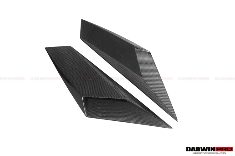 Lamborghini Aventador LP700 BKSS Style Carbon Fiber Rear Side Scoops 2011-2016