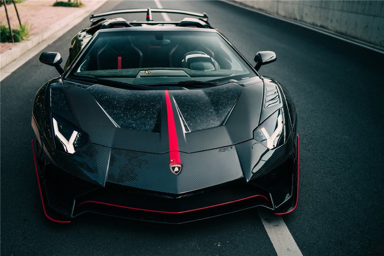 Lamborghini Aventador LB834 SV-BKSSII Style Wide Body Carbon Fiber Aero Full Kit 2011-2016
