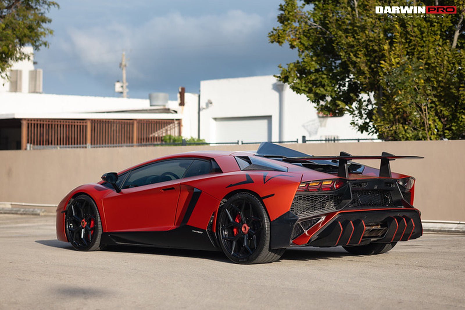 Lamborghini Aventador LB834 SV Style Trunk Wing 2011-2022