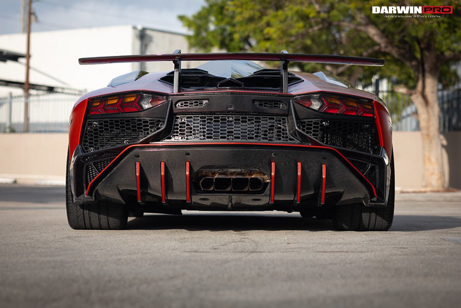 Lamborghini Aventador LB834 SV Style Trunk Wing 2011-2022