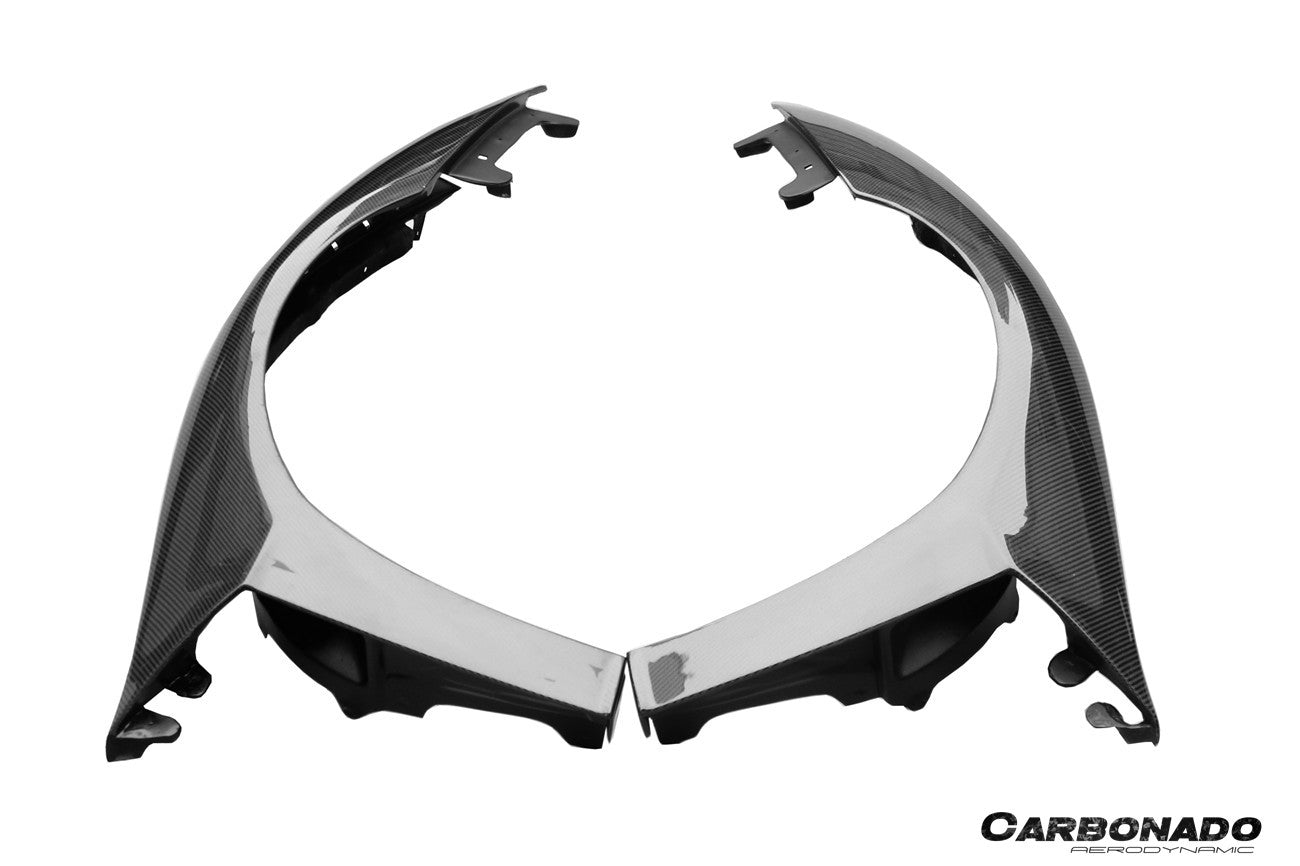 Lamborghini Aventador LP700 LP720 LP740 LB834 BKSS Style Carbon Fiber Front Fenders 2011-2021