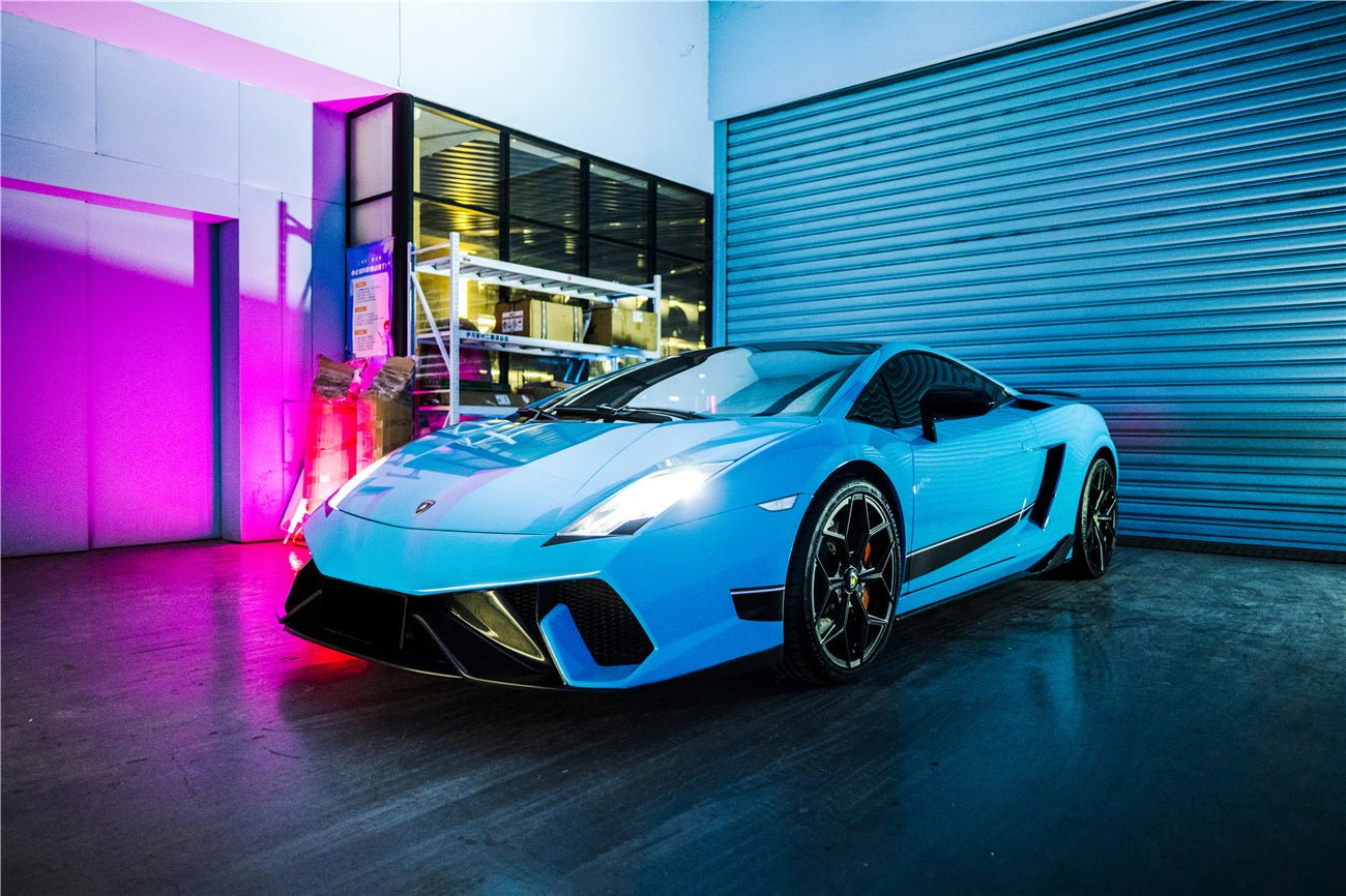 2009-2014 Lamborghini Gallardo BKSS Style Front Bumper - DarwinPRO Aerodynamics