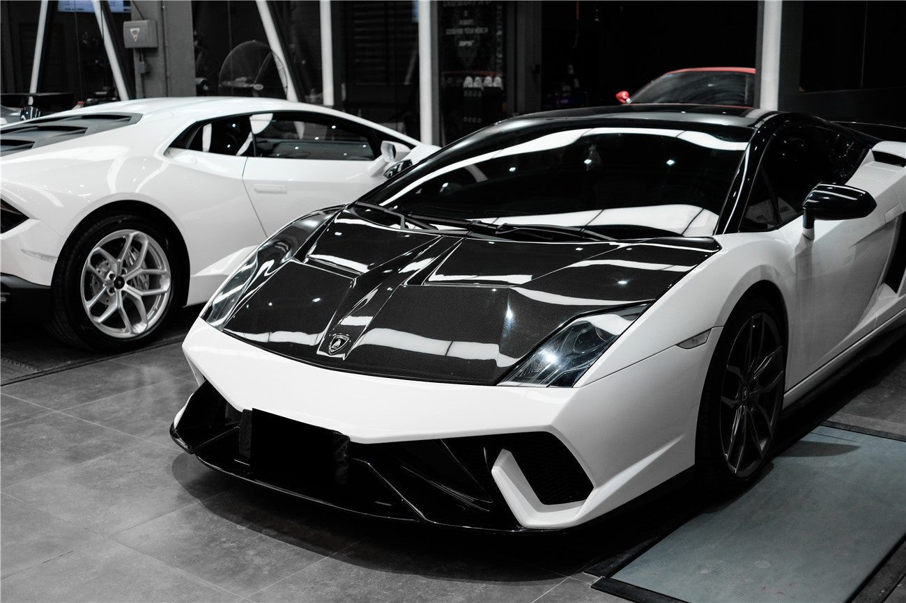 2009-2014 Lamborghini Gallardo IRON Style Hood - DarwinPRO Aerodynamics