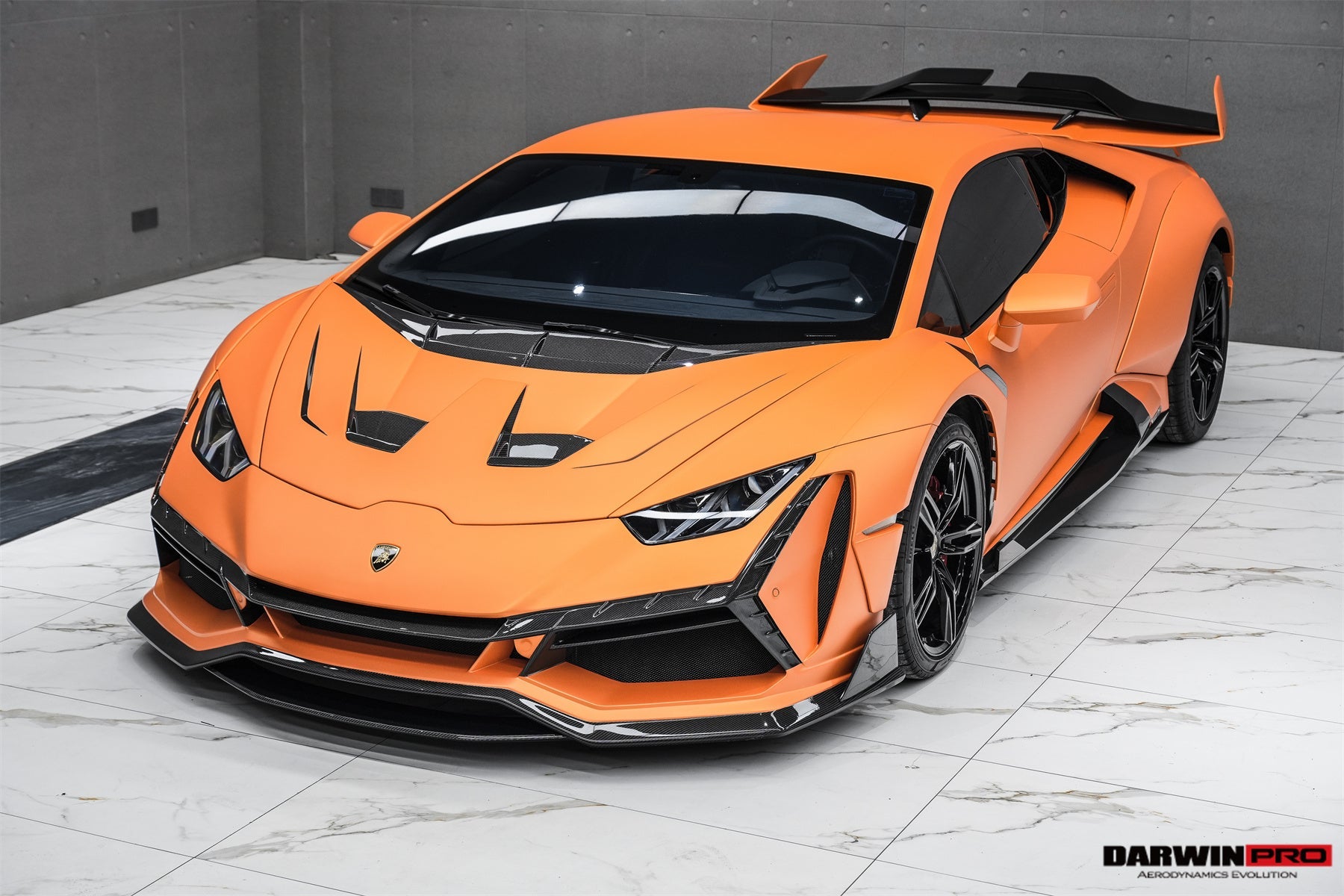 2015 - 2025 Lamborghini Huracan LP610 & LP580 & EVO & Tecnica BKSSII Style Hood