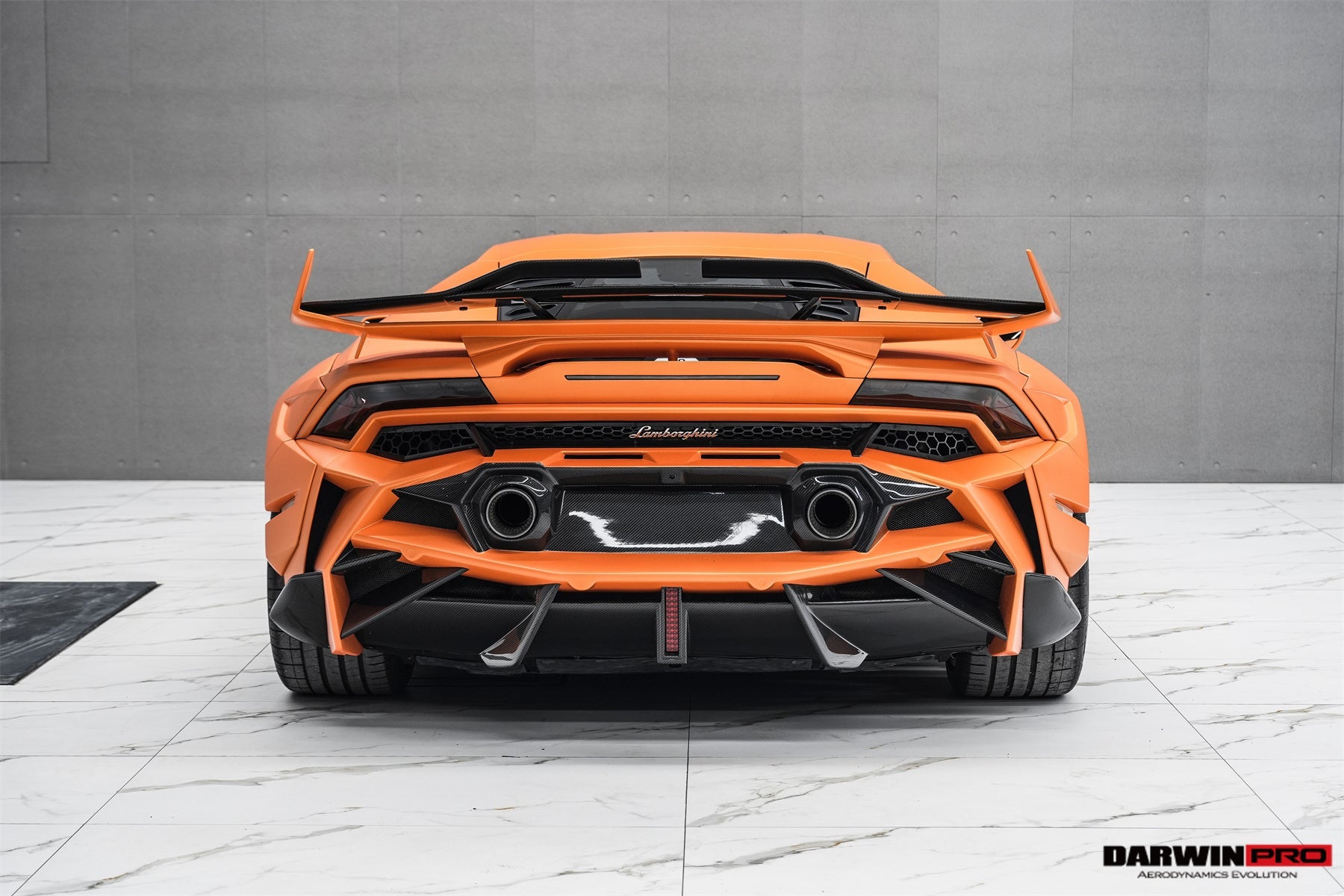 2019 - 2025 Lamborghini Huracan EVO & Tecnica BKSSII Style Rear Bumper
