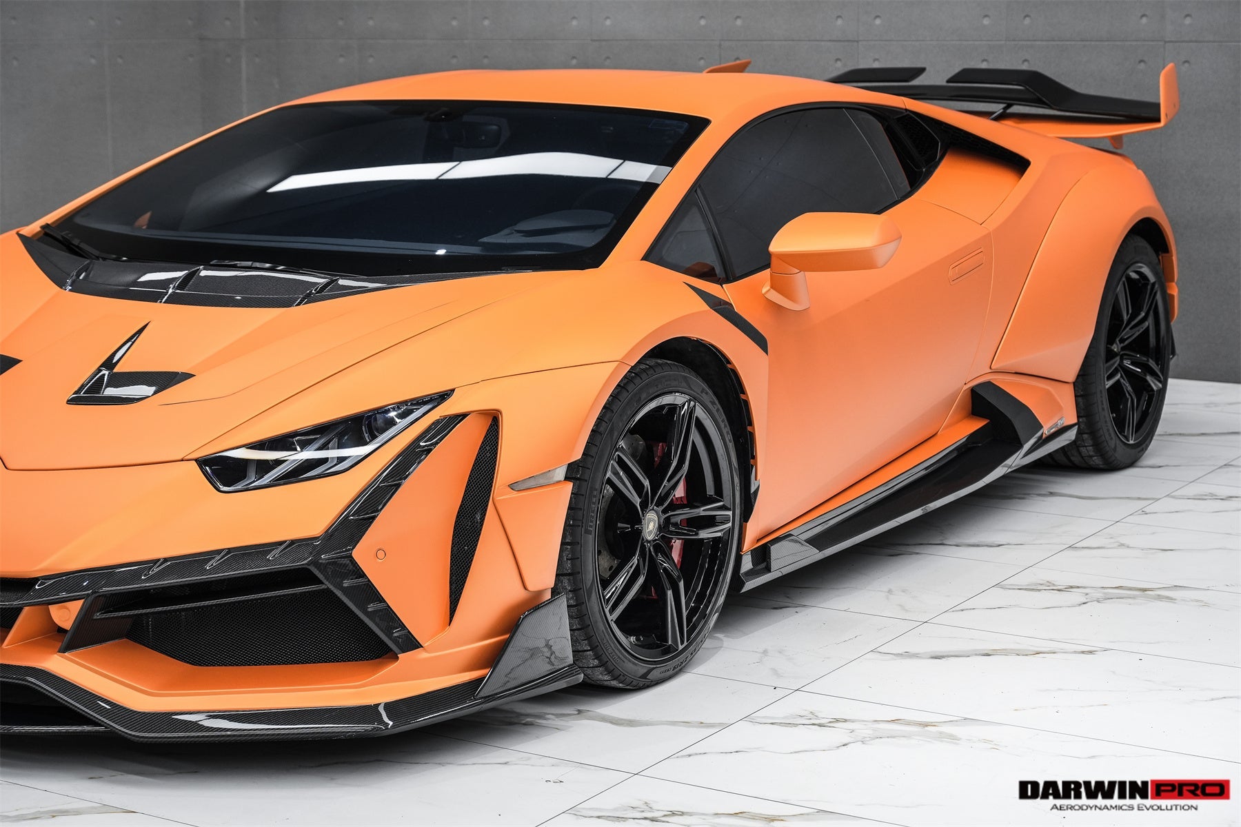 Darwinpro Lamborghini Huracan BKSSII Style Front Wide Fenders (2015-2025)